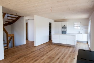 Holzdecke mit Boden - Holzbau - Holzhaus - Holzsystembau - PM Mangold