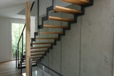 Falttreppe aus Holz - Holzbau - Holzhaus - Holzsystembau - PM Mangold