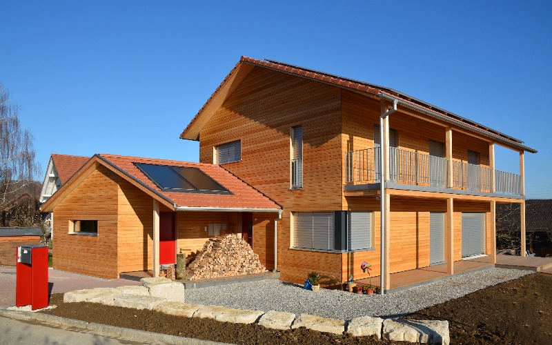 Architektenhaus aus Holz